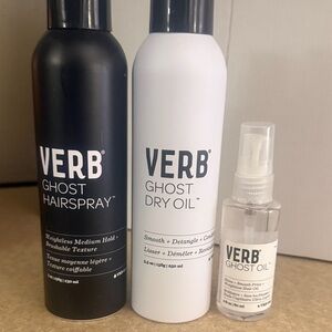 Verb Ghost Haircare Trio - Black and White